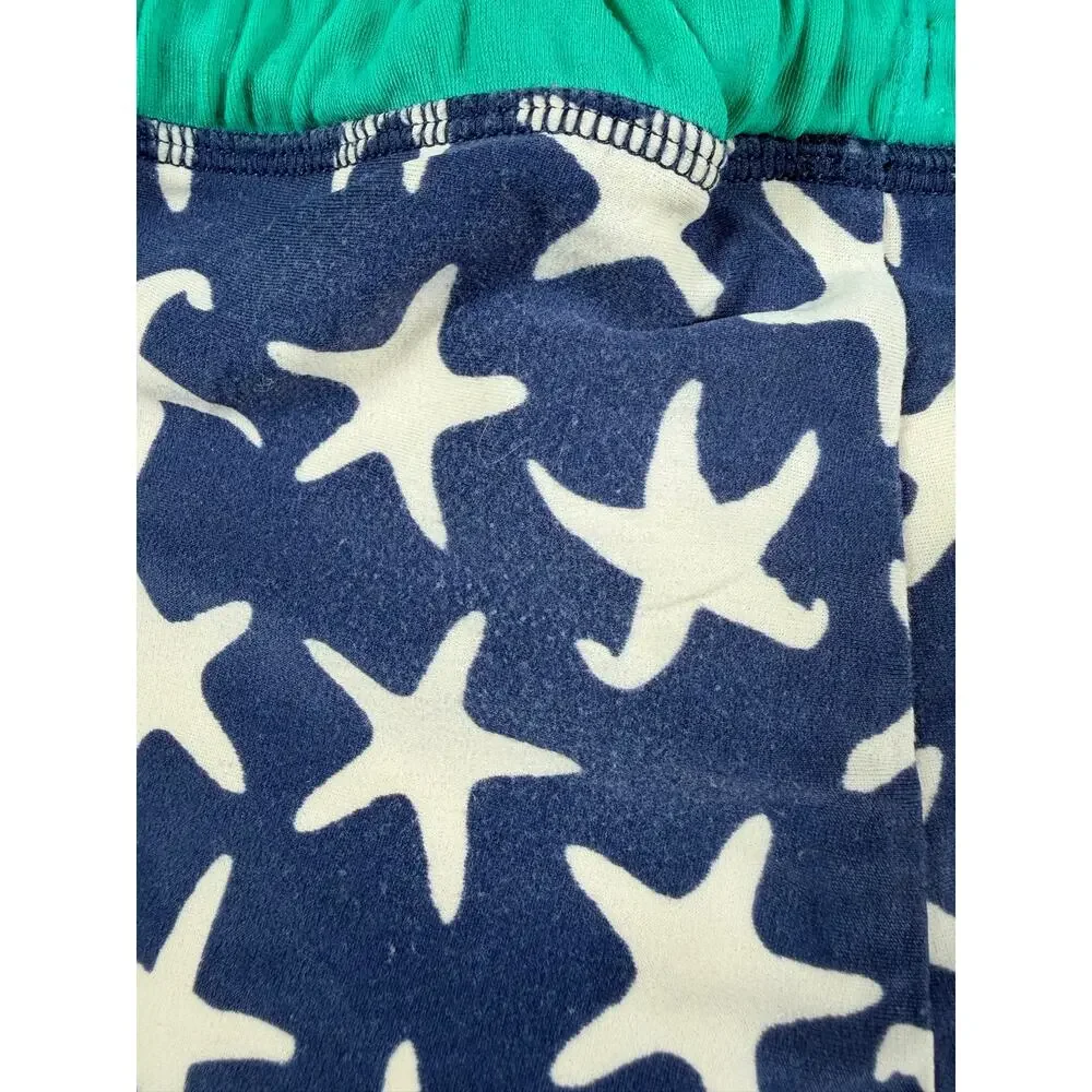 Mini Boden Starfish Swim Shorts Navy Blue 6-7 Years